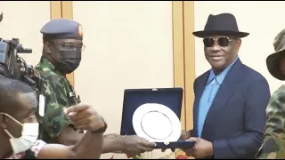 wike hosts air chief accuse military civil defence police of involvement in illegal oil bunkering