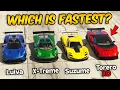 GTA 5 ONLINE - LUIVA VS X-TREME VS TORERO XO VS SUZUME (WHICH IS FASTEST?)