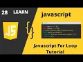 Javascript For Loop Tutorial in Urdu