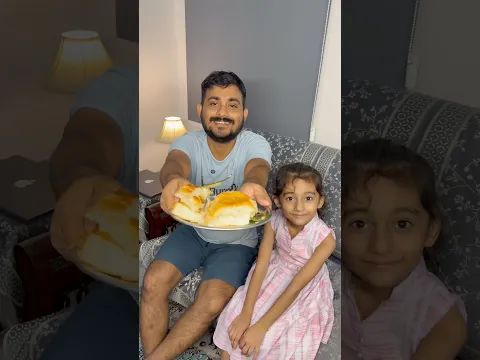 Malvi की मम्मी ने बनाया Malvi के लिए बनाया वड़ा पाव 😍