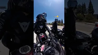 باید از زاویه دید بالا پست بذارم Motovlog Motorcycle Bikeercouple Bikegirl Biker Moto Funny 