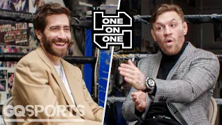 Jake Gyllenhaal Conor McGregor Have an Epic Conversation One on One GQ Sports