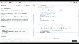 Leetcode 291 Word Pattern II Logic Coding