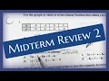 Mid-Term Review Packet 2 Math Help