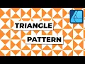 How to Create a Triangle Pattern in Affinity Designer Vol 2