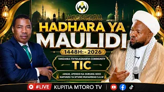#LIVE: HADHARA YA MAULID TIC KIGOGO DSM 1488H - 2026