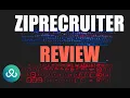 ZipRecruiter Review Features for Job Seekers to Find Better Jobs Competitor Comparison Pricing