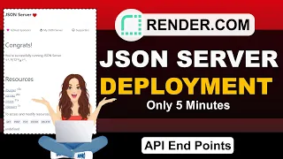JSON Server Deployment Made Easy in Just 3 Simple Steps on Render 100 FREE DEPLOY