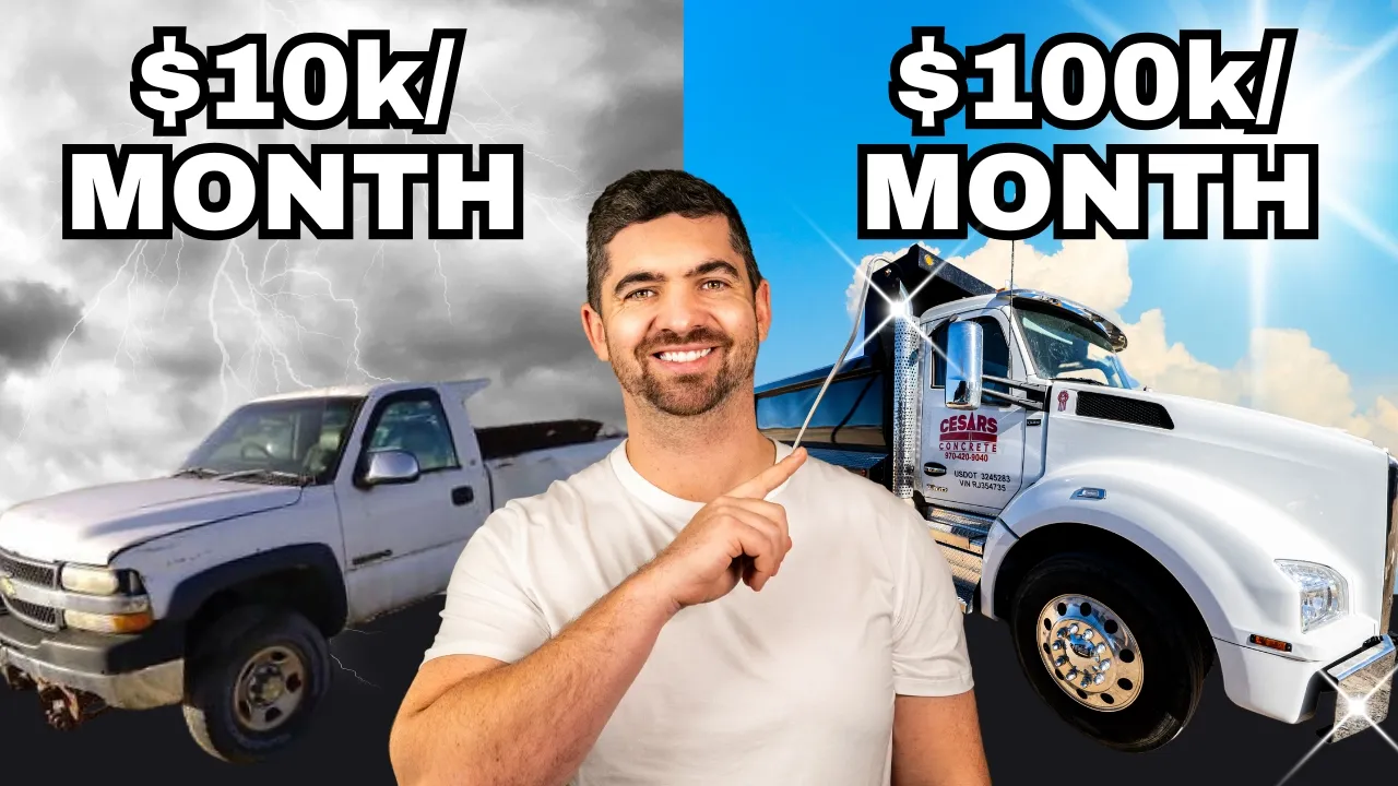 How to Scale a Concrete Company to $100,000/MO (Profitably)