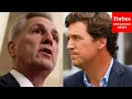 JUST IN Kevin McCarthy Asked Point Blank About Tucker Carlson January 6 Reporting