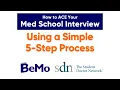 How to ACE Your Medical School Interview