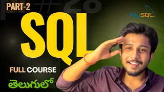 SQL For Beginners Full Course in Telugu PART 2 Kaarthikforu Zero to Hero