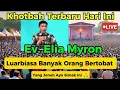 Download Lagu Live Khotbah Terbaru Ev. Elia Myron Minggu Ini Bikin Bertobat Banyak Orang_Yang Jenuh Ayo Simak..