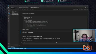 DSI Workshop Python 1