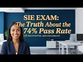 SIE Exam Pass Rate What the 74 Means How to Pass 2026 Guide