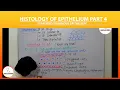 Stratified Squamous Epithelium Stratified Epithelium Keratinized and Non-keratinized Epithelium
