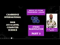 PART 4 C CAIE 9618 A Level COMPUTER SCIENCE BASICS OF PYTHON PROGRAMMING STRING MANIPULATION