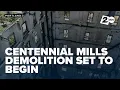 Contractor hired for demolition of fire-ravaged Centennial Mills warehouse