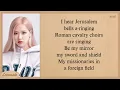 Download Lagu BLACKPINK Rosé Viva La Vida Lyrics (Cover Coldplay)