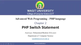 24 PHP Switch Statement