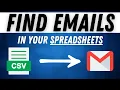 How To Find And Validate Emails From Google Sheets in seconds