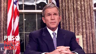 Download WATCH: President George W. Bush's address to the nation after September 11, 2001 attacks MP3