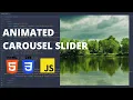 How to create Animated Carousel Slider with JavaScript