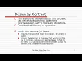 4-2 Design by Contract DbC