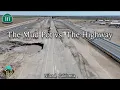 World s Only Moving Geyser and its Path of Destruction - Visiting the Niland Geyser