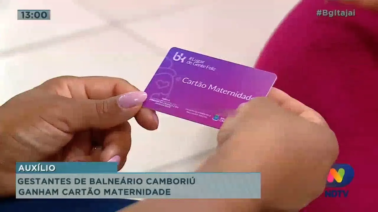 Gestantes de Balneário Camboriú ganham cartão maternidade