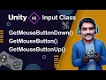GetMouseButtonDown GetMouseButton GetMouseButtonUp - Unity Scripting API Input Tutorial 05