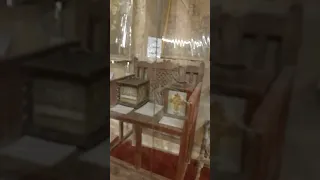 جوله داخل دير القديس العظيم اباهور البهجوري بسواده المنيا دندنها