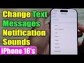 Download Lagu iPhone 16/16 Pro Max: How to Change Text Messages Notification Sounds