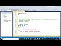 SQL Server Telugu If else and While loop EP-34
