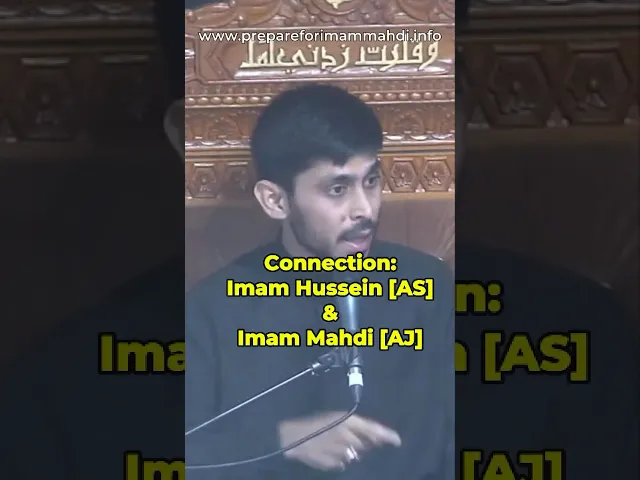 ⁣Connection between Imam Hussein [AS] & Imam Mahdi [AJ] | Br. Mohammed Habibi Mukhtarali #imammahdi