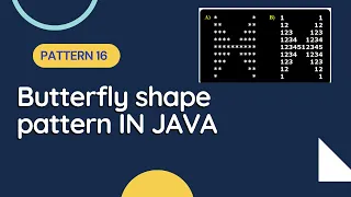 Butterfly Pattern in Java
