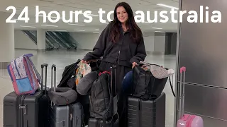 going to australia with my family for one month!