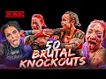 Download Lagu Top 50 Most Brutal Women's Knockouts | MMA, Kickboxing, Boxing