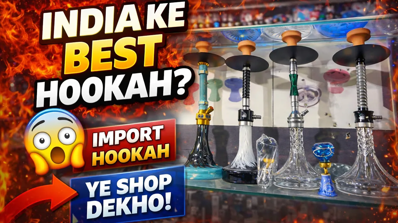 Inside an Imported Hookah Shop 😳 | Amazing Hookah Collection