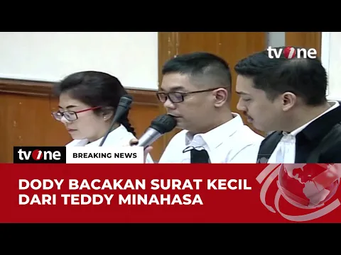 Ayah dan Istri Dody Terima Surat dari Teddy Minahasa, Ini Isinya