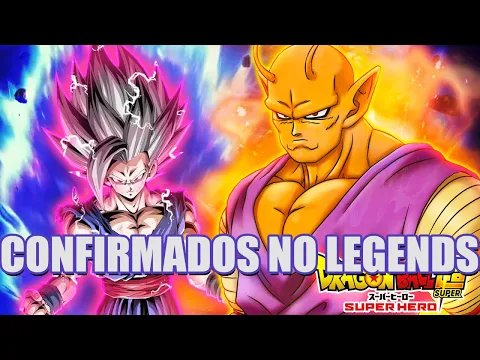GOHAN E OS PERSONAGENS DO FILME DBS SUPER HERO ESTO CONFIRMADOS NO DRAGON BALL LEGENDS