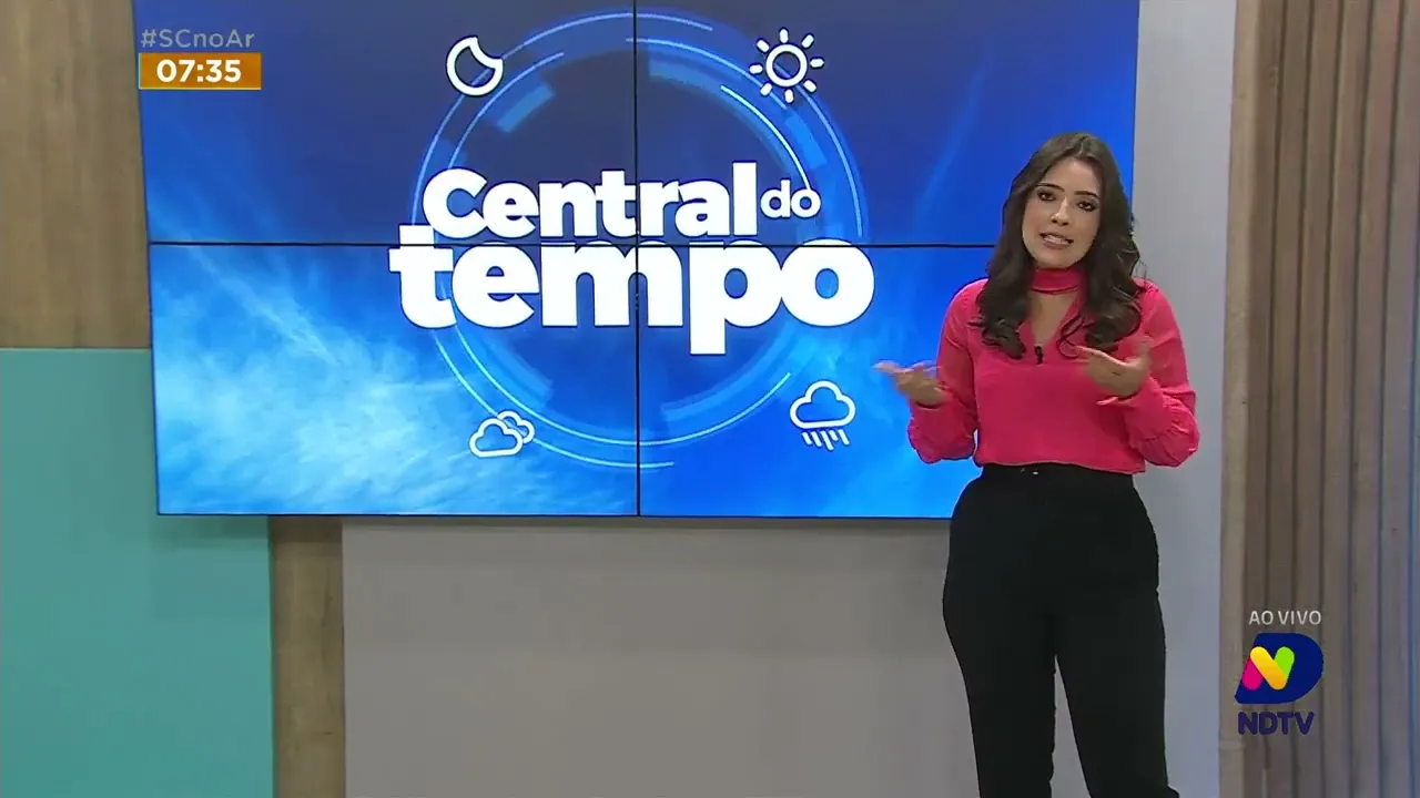 Confira a previsão do tempo para esta quarta-feira em SC