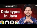 Java Tutorial Data Types in Java Programming