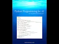 Python Programming for AI - A Comprehensive Introduction by Michael E Kirshteyn Ph D