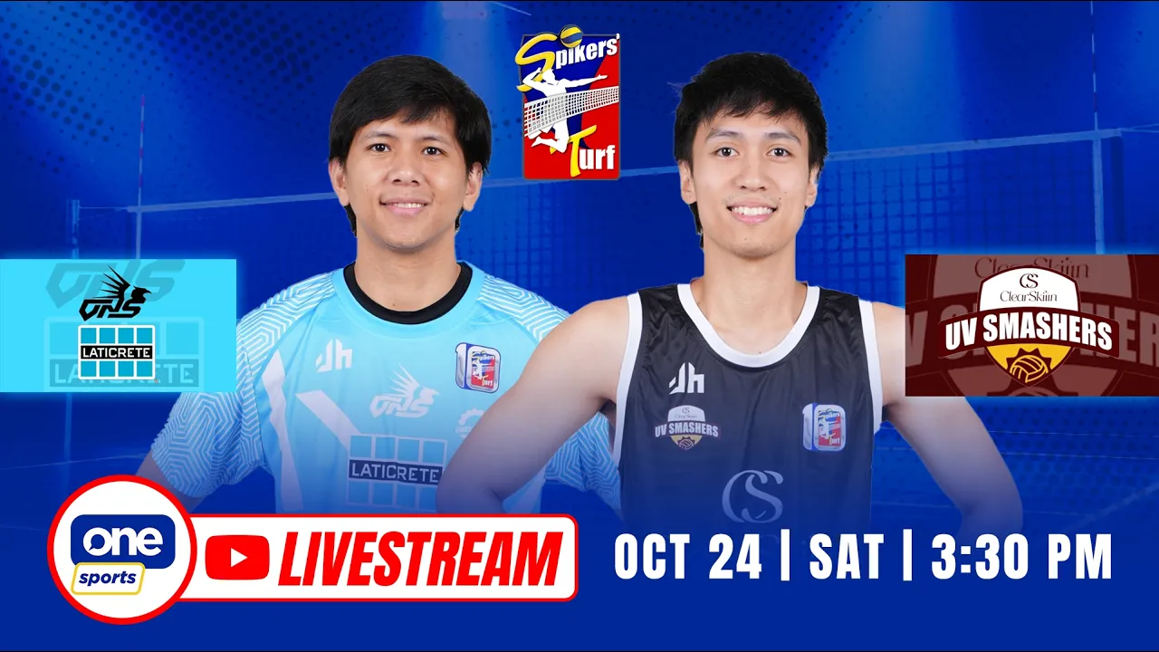 LIVE: VNS vs CLEARSKIIIN | 2026 SPIKERS’ TURF INVITATIONAL CONFERENCE 2026-10-24 10:07