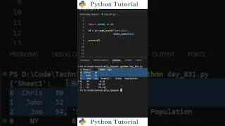 Read Multiple Excel Sheets With Pandas Python Tutorial