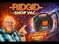 RIDGID 18V CORDLESS VAC - REVIEW