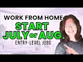 PAID TRAINING ENTRY LEVEL NO DEGREE 5 Work From Home Jobs Hiring NOW