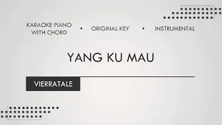 Download Yang Ku Mau - Vierratale (Piano Karaoke + Chord + Lirik) MP3