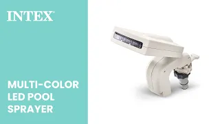 INTEX Multi-Color LED Pool Sprayer